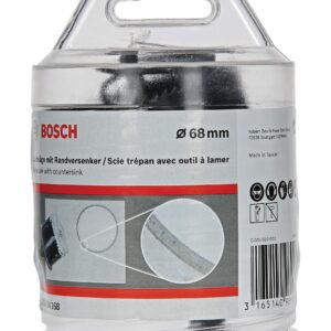 Bosch Professional 2608594268 Hole Saw with Countersink (Drywall Material, Ø 68 mm, Drill Accessories)