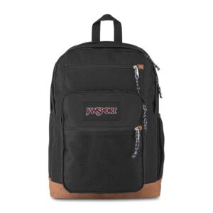 jansport huntington backpack - lightweight 15 inch laptop bag, black