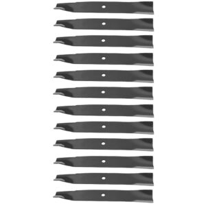 twelve (12) fits toro lawn mower replacement blades for 50" mower decks replaces 110-6837-03