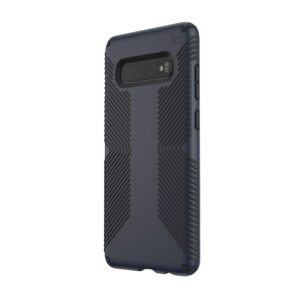 Speck Products Presidio Grip Samsung S10+ Case, Eclipse Blue/Carbon Black