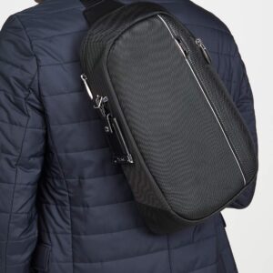 TUMI Men's Martin Sling Bag, Black, One Size