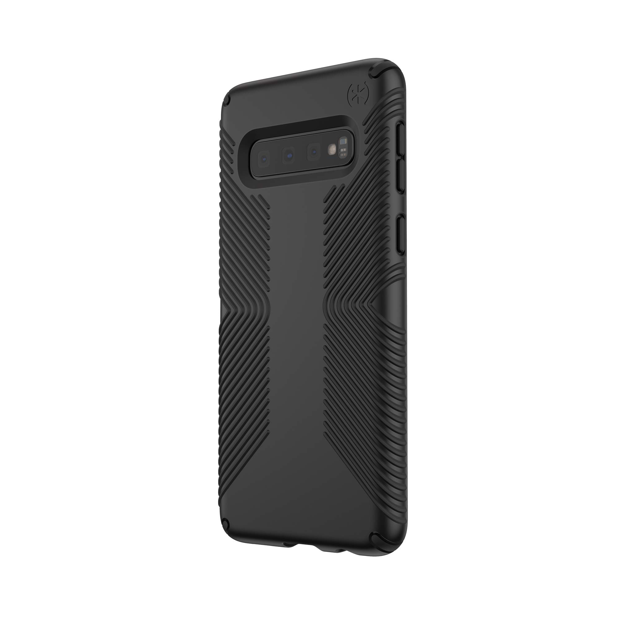 Speck Presidio Grip Samsung Galaxy S10 Case, Black/Black