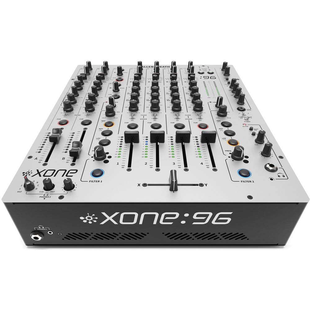 Allen & Heath XONE:96 Professional 6-Channel Analog DJ Mixer with XONE:96 Cover Bundle