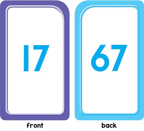 School Zone Get Ready for School Flash Cards: Learn the Alphabet & Numbers Combo Pack, Preschool, Kindergarten, ABCs, Uppercase and Lowercase Letters, Numbers, Counting, and More