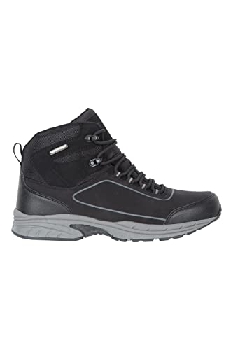 Mountain Warehouse Ramble Mens Waterproof Softshell Walking Boots Charcoal 9 M US Men