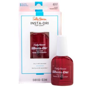 Sally Hansen Insta-dri Anti-chip Top Coat, 0.45 Fl Oz (Pack of 2)