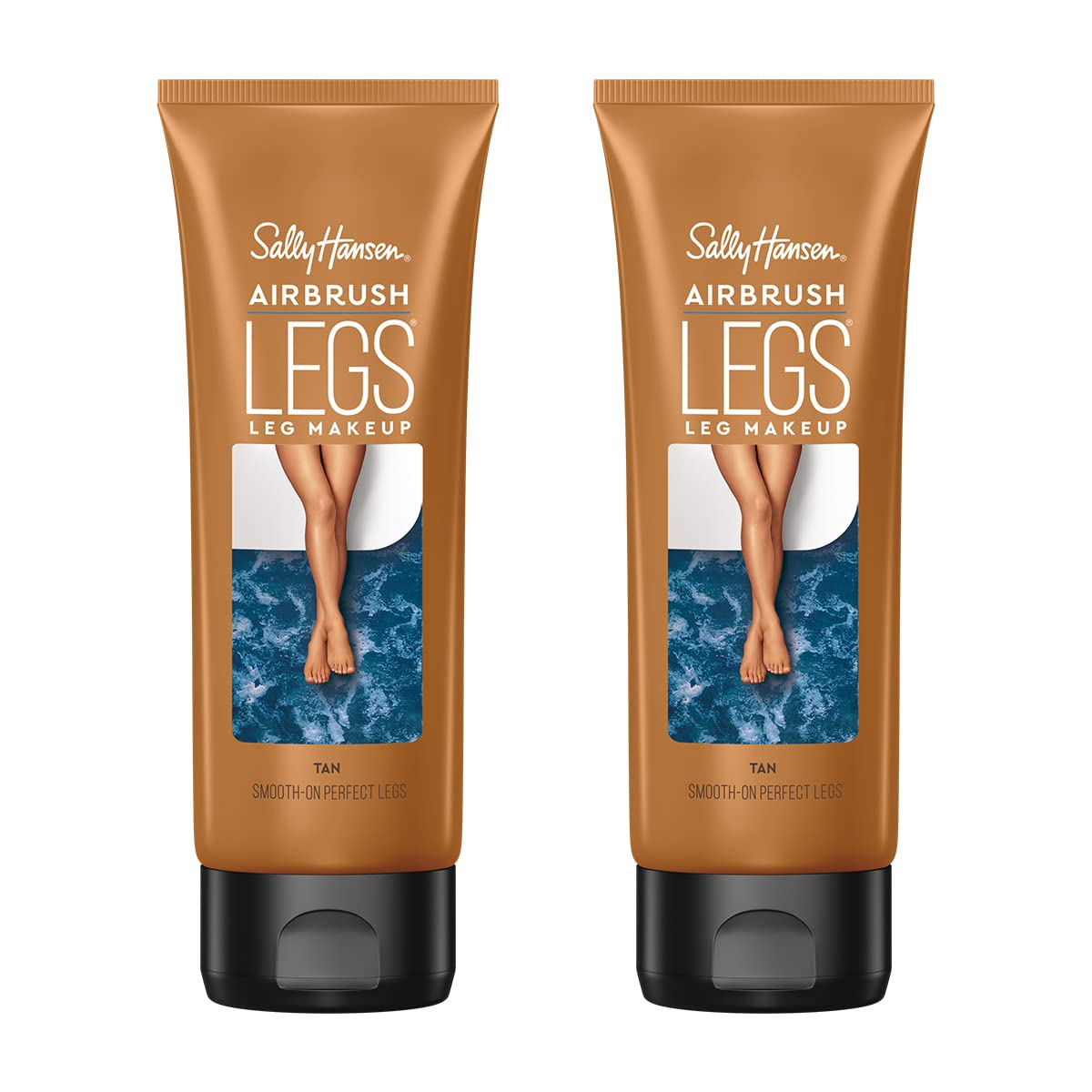 Sally Hansen Airbrush Legs Leg Makeup Tan/Bronze, 4 oz Pack of 2