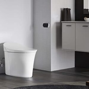 Kohler K-5401-PA-0 Veil Comfort Height Skirted One-Piece Elongated Dual-Flush Intelligent toilet, White