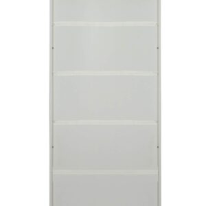 OneSpace Essentials 5-Tier Bookshelf, White