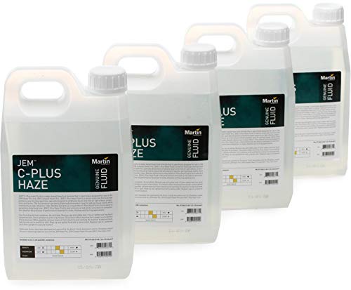 Martin Lighting JEM C-Plus Haze Fluid 4 X 2.5-Liter Bottles