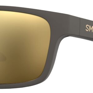 SMITH Basecamp Sunglasses – Polarized Performance Sports Active Sunglasses – for Men & Women – Matte Gravy + ChromaPop Polarized Bronze Mirror