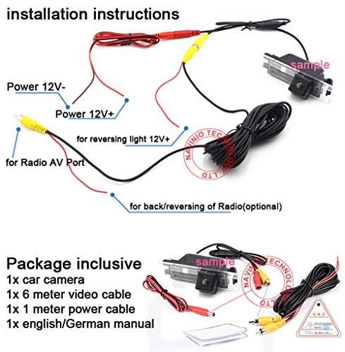 DH 1280x720 pixels 1000 TV line car rear view camera backup for BMW 1 Series 120i E81/E87/F20/135i/640i/116i/Z4 E89 Mini Clubman Convertible countryman couper R55 R60 R55N R56N R57N Cooper R50 R52 R53