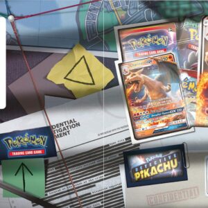 Pokemon TCG: Detective Pikachu Charizard-Gx Case File, Multicolor