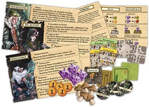 Lookout Games Caverna The Cave Farmers The Forgotten Folk Board Game EXPANSION | Cooperative Farming Strategy Game for Adults and Kids | Ages 12+ | 1-7 Players | Avg. Playtime 30-210 Minutes | Made by