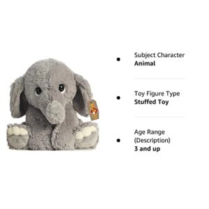 Elephant Plush Toy for Kid and Babies Nursery Room Decoration Stuffed Elephant Animal Plush