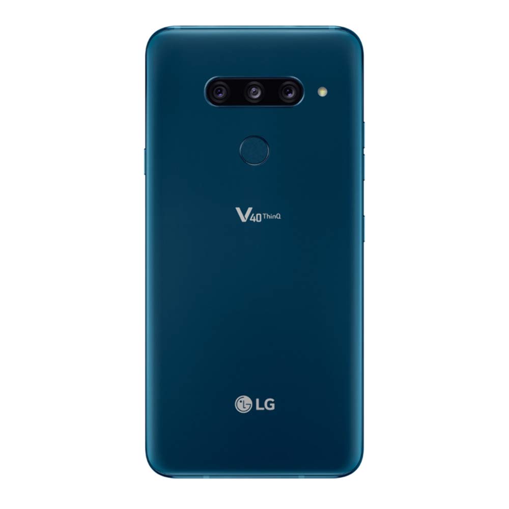 LG V40 ThinQ Dual Sim LMV405EBW 6GB/128GB International Version - No Warranty (Moroccon Blue)