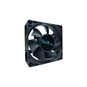 Apevia CF7025S-5 (5 Pk) 70mm x 70mm x25mm Black Case Fan W/4PIN Molex + 3PIN Motherboard Adapter