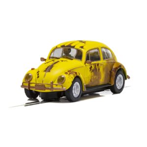 Scalextric Volkswagen Beetle Rusty Yellow 1:32 Slot Race Car C4045