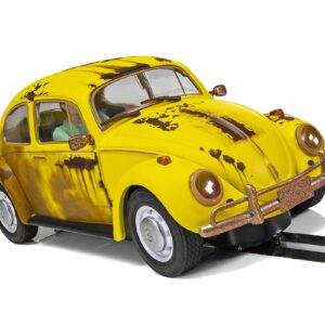 Scalextric Volkswagen Beetle Rusty Yellow 1:32 Slot Race Car C4045