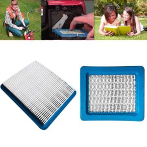 1 pack 491588S Flat Air Filter Cartridge for Briggs & Stratton 491588 399959 4942245 4915885 3.5-6.5 HP Quantum Engines Push Mower Lawn Mower Air Filter