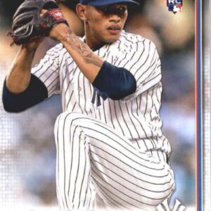 2019 Topps Baseball #243 Jonathan Loaisiga New York Yankees