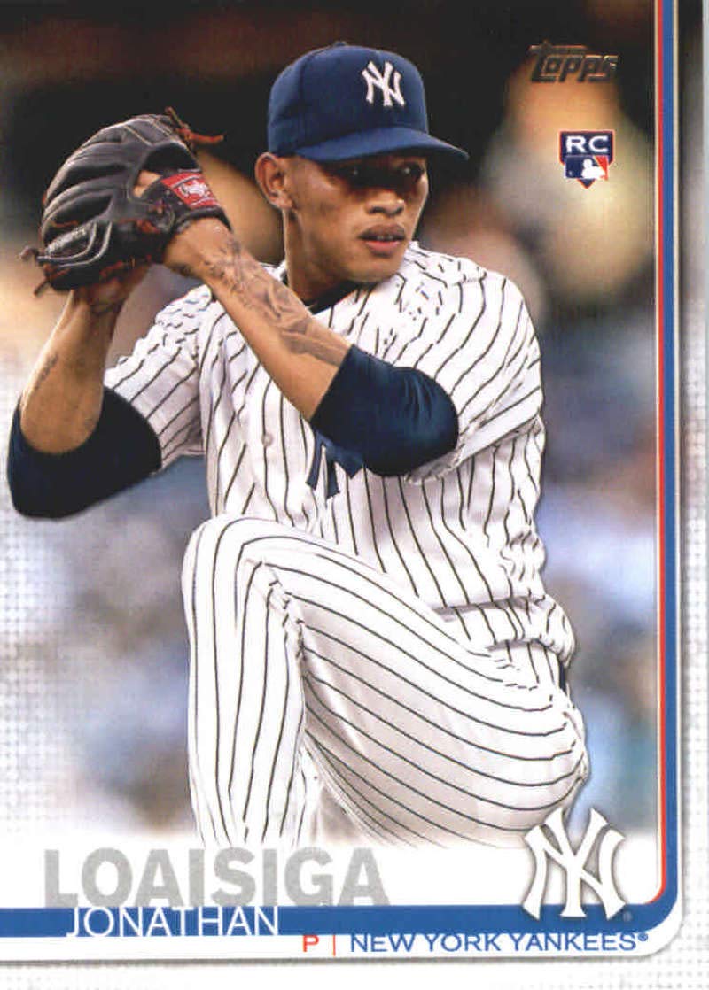 2019 Topps Baseball #243 Jonathan Loaisiga New York Yankees