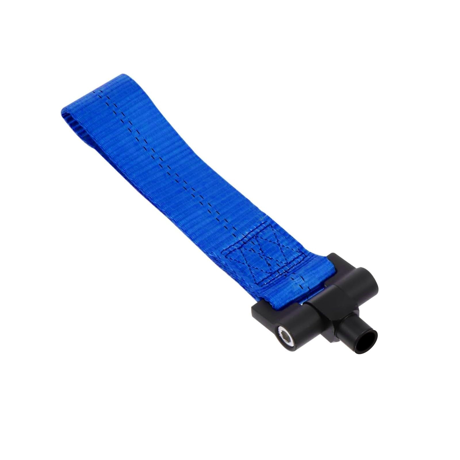 Xotic Tech Blue Track Racing Towing Strap w/Tow Hole Adapter Compatible with BMW X1 X3 X4 X5 X6 2 3 4 5 Series E36 E46 E90 E91 E92 E93 E82 E88 E39 E63 E64 E70 E71 2012+