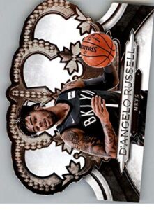 2018-19 crown royale basketball #116 d'angelo russell brooklyn nets official nba basketball card from panini