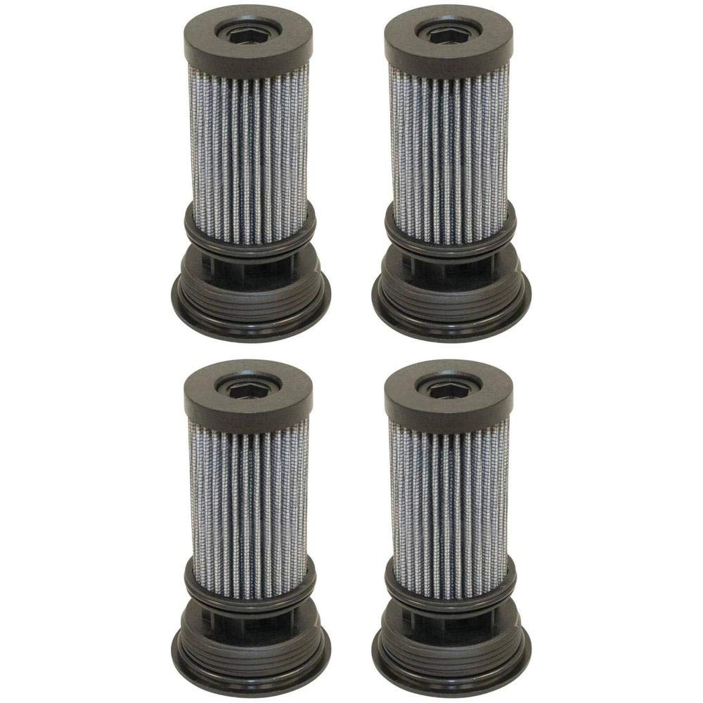 RAParts Four (4) New Aftermarket Hydro Filter Elements, Fits Toro 117-0390 and Fits Exmark 116-0164
