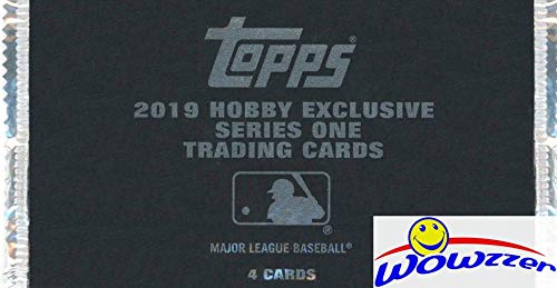 2019 Topps Series 1 Baseball HOBBY EXCLUSIVE Factory Sealed SILVER PACK! EXCLUSIVE Chrome Cards in 1984 Design! Look for Autos of Derek Jeter, Mike Trout, Shohei Ohtani,Bo Jackson & Many More! WOWZZER