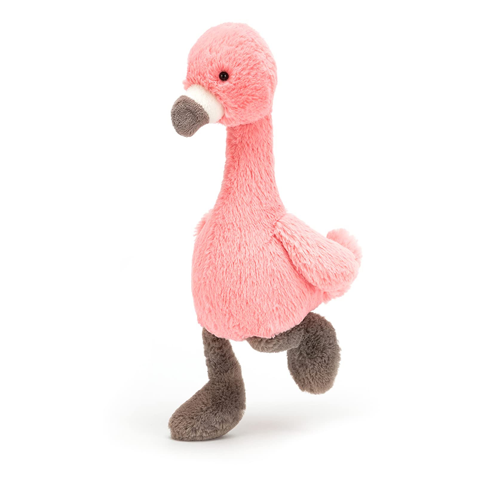 Jellycat Bashful Flamingo Stuffed Animal, Medium, 12 inches