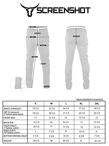 SCREENSHOTBRAND-P41901 Mens Activewear Premium Slim Fit Track Pants - Athletic Jogger Color Block Cut & Sew Sportswear Bottoms-Black-Medium