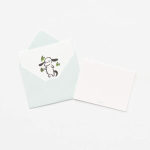 Monolike Message Buddy Card - Mix 40 Mini Single cards, 20 envelopes Package