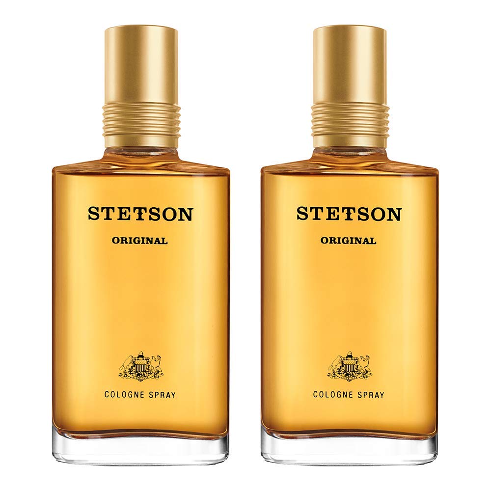 Stetson Original Cologne Spray for Men, 2.25 Fl Oz, Pack of 2