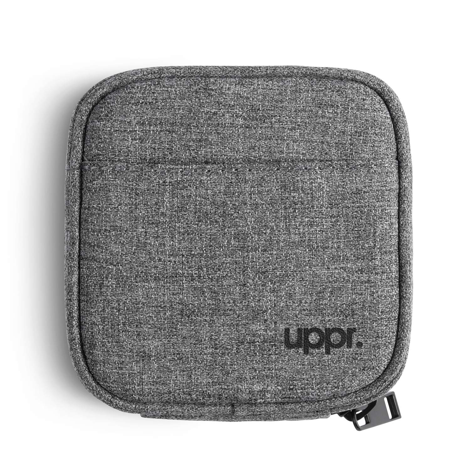 UPPERCASE Small Portable Electronics Accessories Pouch For MacBook Chargers, Tech Gears, Cables - New Black Label