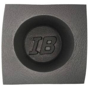 installbay - acoustic speaker baffles 8 inch round standard - pair (ibbaf80)