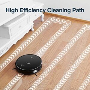 ECOVACS DEEBOT 601 Robot Vacuum Cleaner, S-Shaped Systematic Movement, Power Suction & 2 Specialized Cleaning Modes for Pet Hair, Thin Carpets & Hard Floors (Renewed)