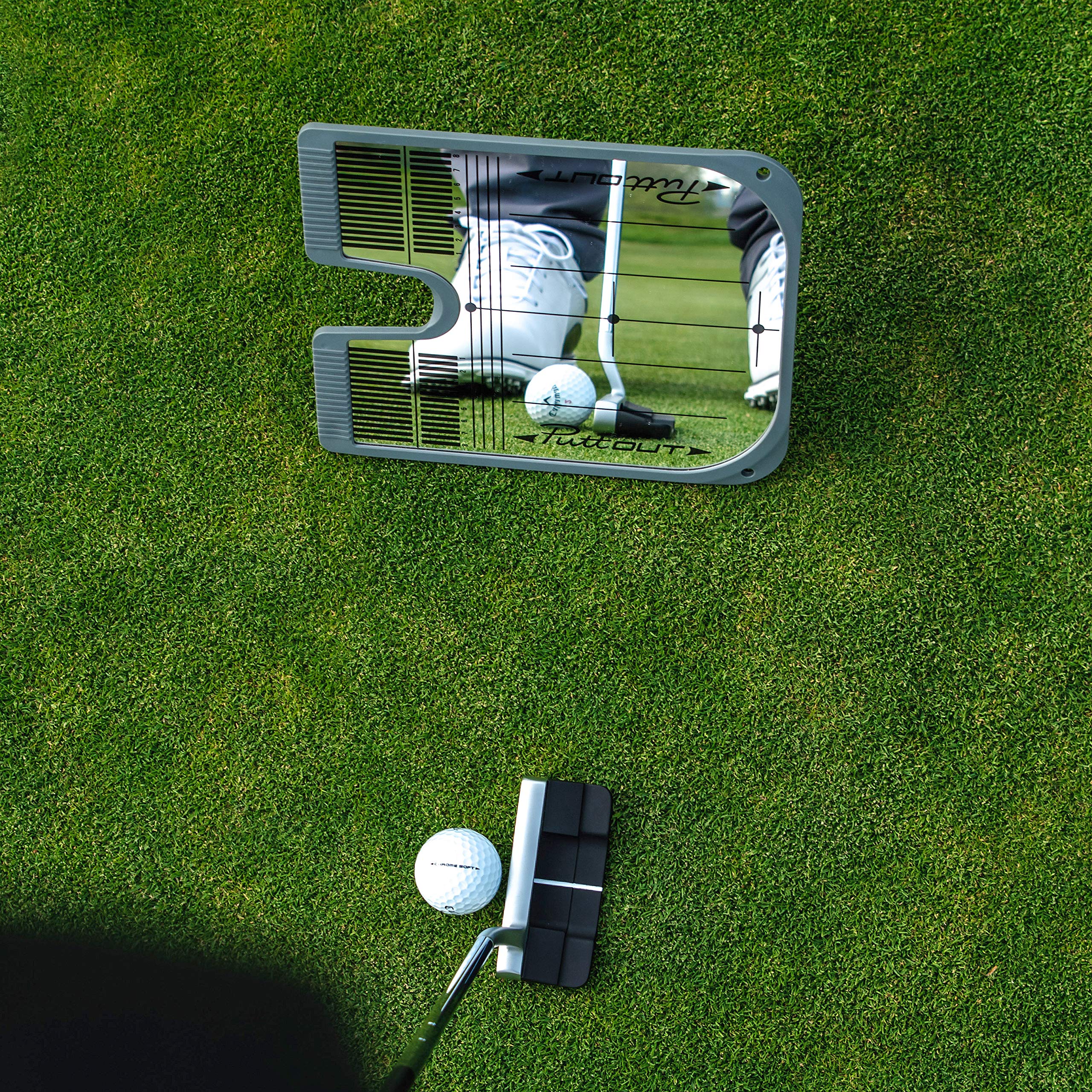 PuttOUT Golf Putting Mirror Trainer and Alignment Gate