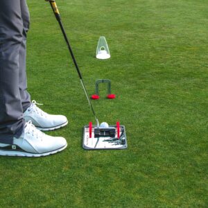 PuttOUT Golf Putting Mirror Trainer and Alignment Gate