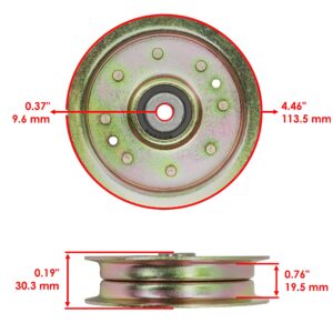 Caltric Idler Pulley Compatible With Ayp Poulan Craftsman Husqvarna 532173981 173981