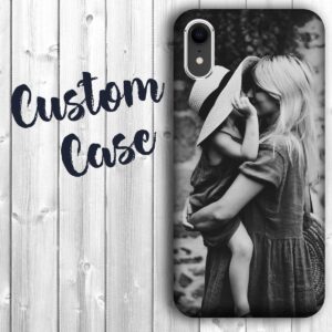 MUNDAZE Design Your Own iPhone Case, Personalized Photo Phone case for iPhone XR 6.1 Inch Custom Case (iPhone XR)