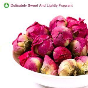 Plant Gift Peony Ball (Paeonia lactiflora) Pink Fragrance Ball Natural Dried Peony Flowers, Herbs Accessories Decorations, Chinese Peony Tea, Peonies Tea 50G/1.76oz