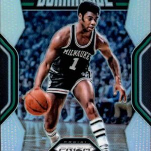 2018-19 Panini Prizm Dominance Prizms Silver #5 Oscar Robertson Milwaukee Bucks NBA Basketball Trading Card