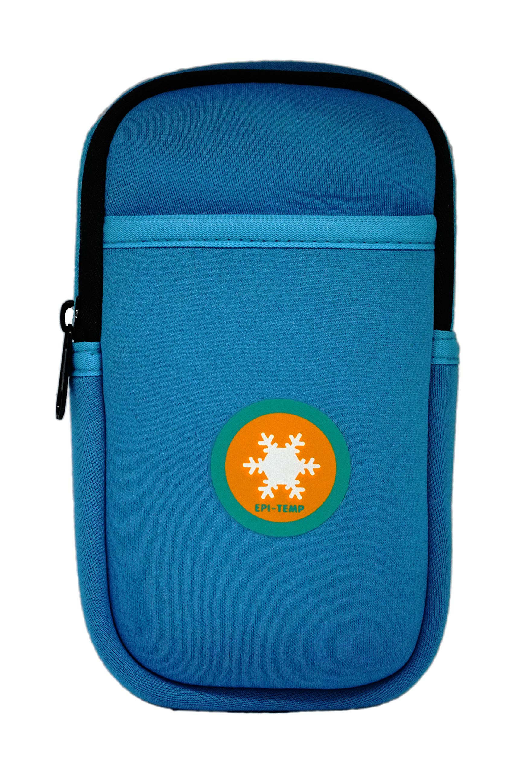 EPI-TEMP Epipen Insulated Case for Kids, Adults – Smart Carrying Pouch, Storage Bag, Powered by PureTemp Phase Change Material to Keep Epinephrine in Safe Temperature Range (Teal)