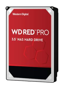 wd red pro 6tb nas internal hard drive - 7200 rpm class, sata 6 gb/s, 256 mb cache, 3.5" - wd6003ffbx (renewed)