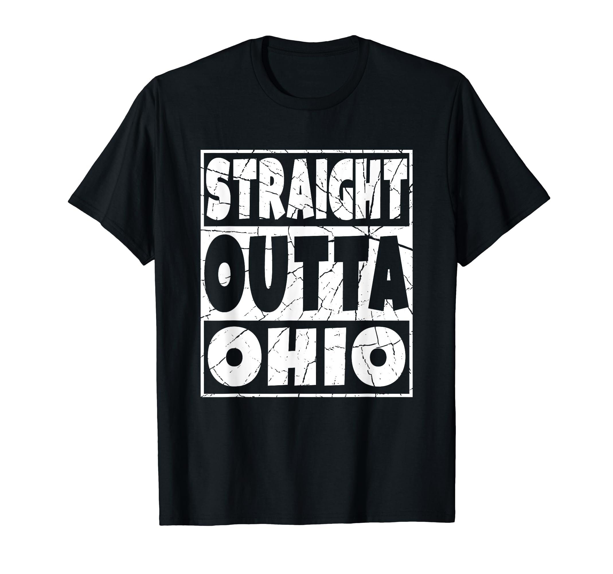 Straight Outta Ohio Funny Gift Idea T-Shirt