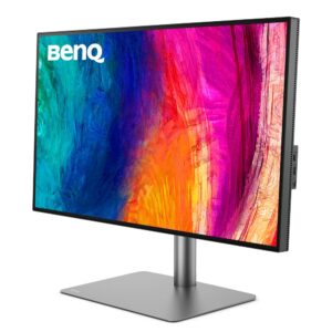 benq pd3220u thunderbolt 3 monitor for macbook 32" 4k uhd | 100% rec.709 & srgb, 95% p3 | ips | deltae ≤3 | pantone | aqcolor | calibration report | ergonomic | usb-c (85w) | usb hub | daisy chain