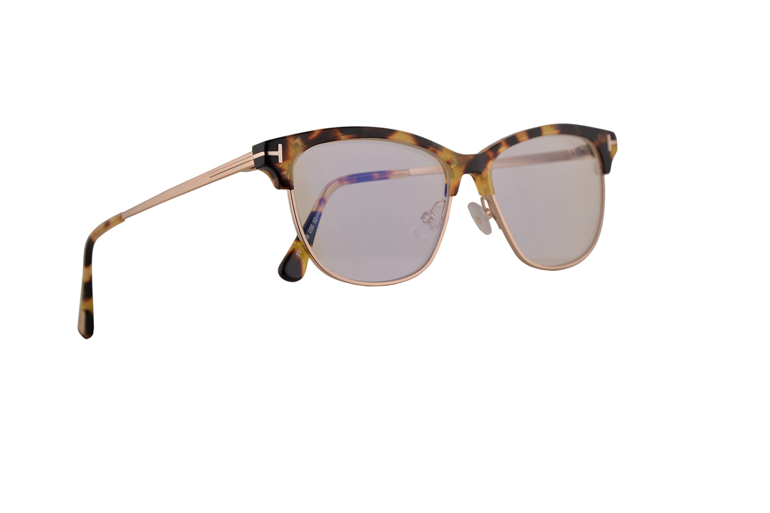 Tom Ford FT5546B Eyeglasses 52-14-140 Havana w/Demo Clear Lens 056 FT5546-B FT 5546B TF 5546-B TF5546B TF5546-B