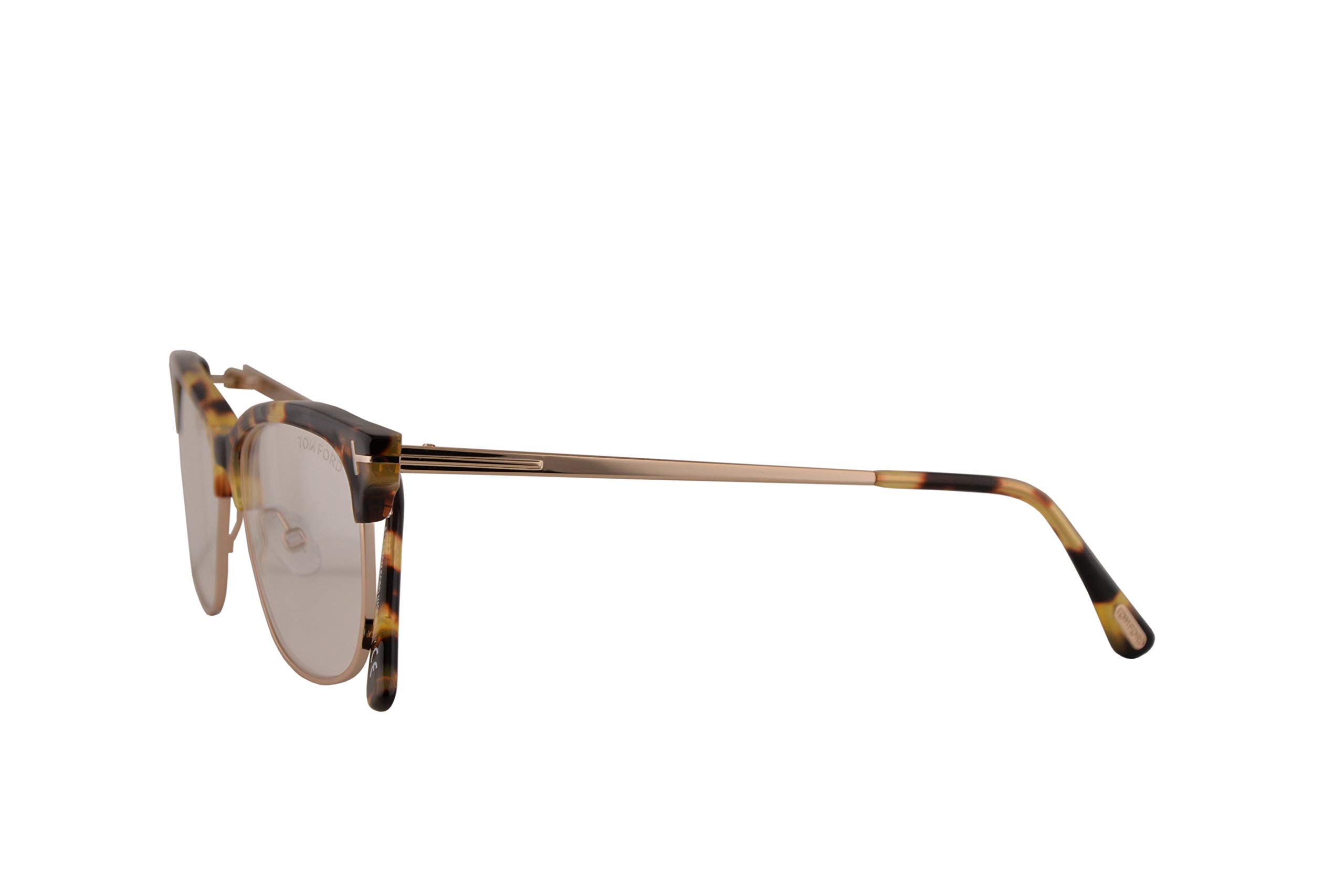 Tom Ford FT5546B Eyeglasses 52-14-140 Havana w/Demo Clear Lens 056 FT5546-B FT 5546B TF 5546-B TF5546B TF5546-B