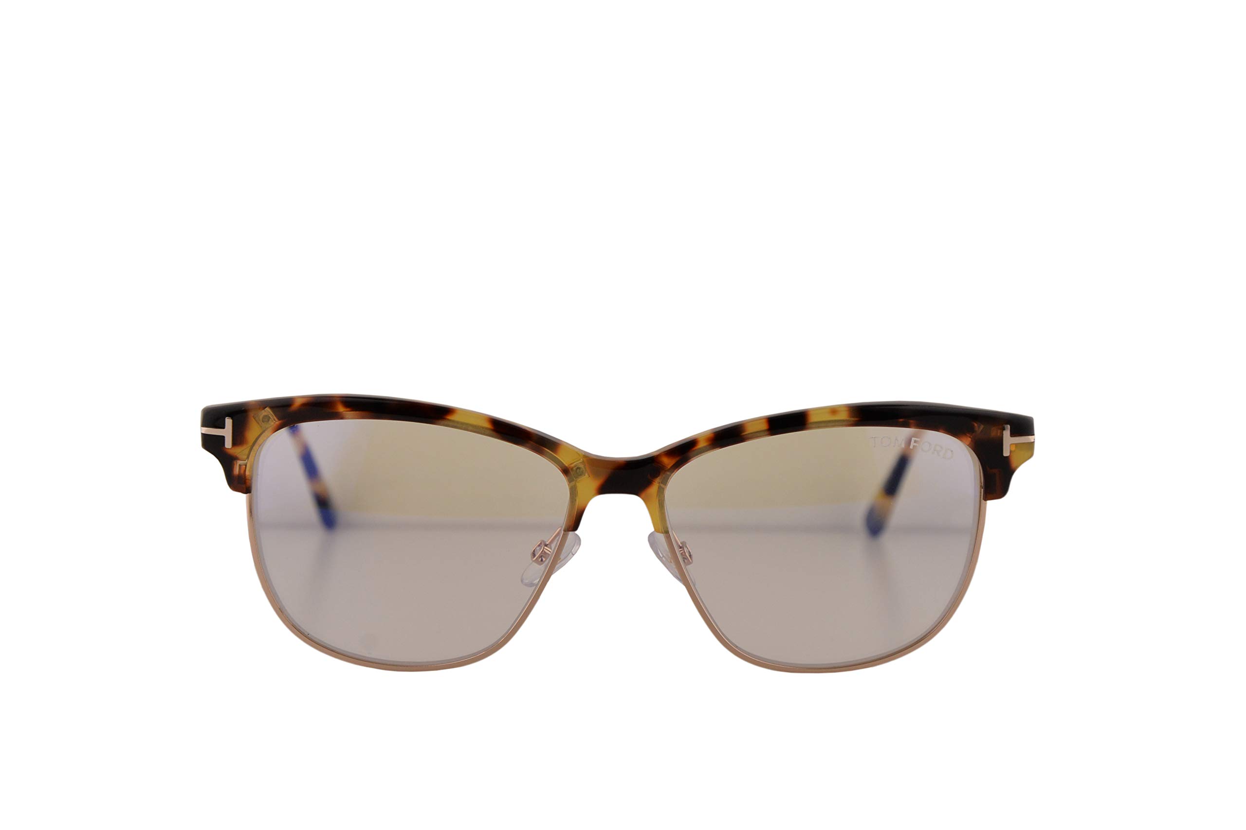 Tom Ford FT5546B Eyeglasses 52-14-140 Havana w/Demo Clear Lens 056 FT5546-B FT 5546B TF 5546-B TF5546B TF5546-B